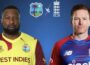 England tour of West Indies 2021-22 T20I Series
