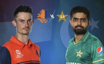 Pakistan tour of Netherlands 2022 ODI Series