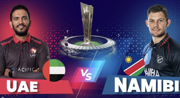 Namibia vs UAE - 10th Match