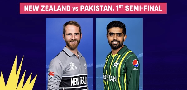 New Zealand vs Pakistan - 1st Semi-Final