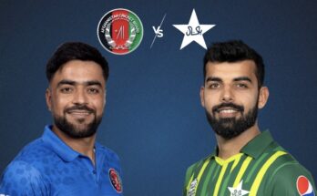 Afghanistan vs Pakistan in UAE 2022-23 T20I Series