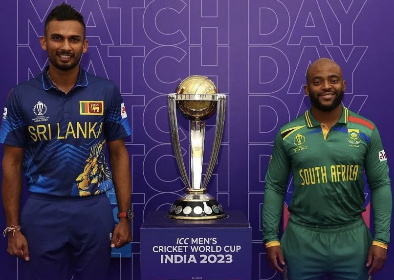 World Cup 2023 – 4th match between South Africa and Sri Lanka
